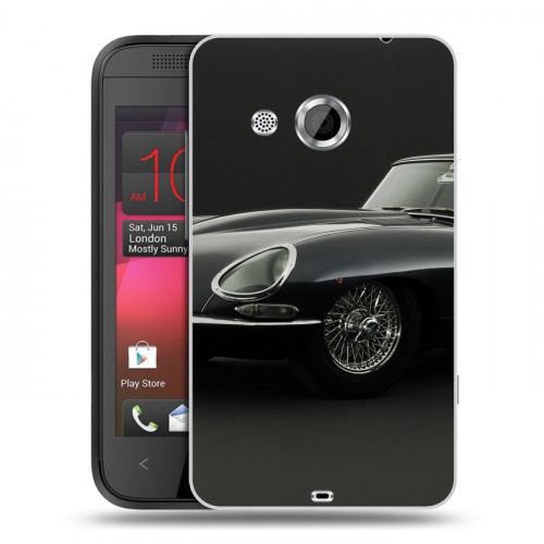 Дизайнерский пластиковый чехол для HTC Desire 200 Jaguar