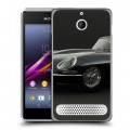 Дизайнерский силиконовый чехол для Sony Xperia E1 Jaguar