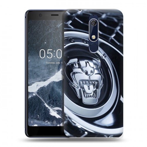 Дизайнерский пластиковый чехол для Nokia 5.1 Jaguar