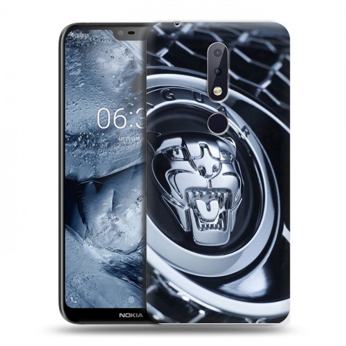 Дизайнерский пластиковый чехол для Nokia 6.1 Plus Jaguar