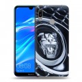 Дизайнерский пластиковый чехол для Huawei Y6 (2019) Jaguar