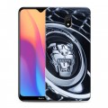 Дизайнерский силиконовый с усиленными углами чехол для Xiaomi RedMi 8A Jaguar