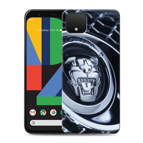 Дизайнерский пластиковый чехол для Google Pixel 4 Jaguar