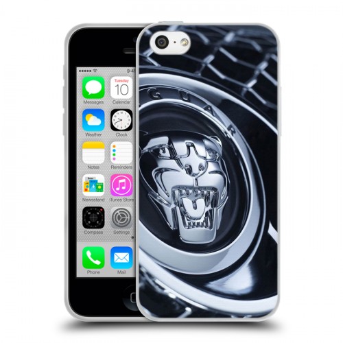 Дизайнерский пластиковый чехол для Iphone 5c Jaguar