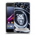 Дизайнерский силиконовый чехол для Sony Xperia E1 Jaguar