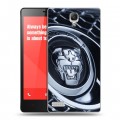 Дизайнерский силиконовый чехол для Xiaomi RedMi Note Jaguar