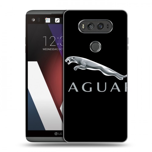 Дизайнерский пластиковый чехол для LG V20 Jaguar