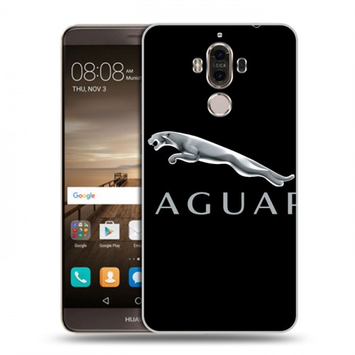 Дизайнерский пластиковый чехол для Huawei Mate 9 Jaguar