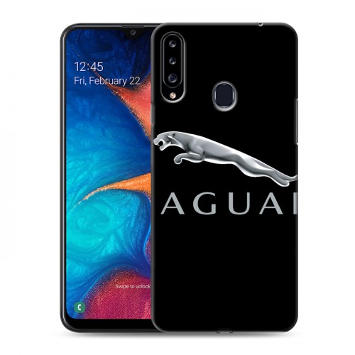 Дизайнерский пластиковый чехол для Samsung Galaxy A20s Jaguar