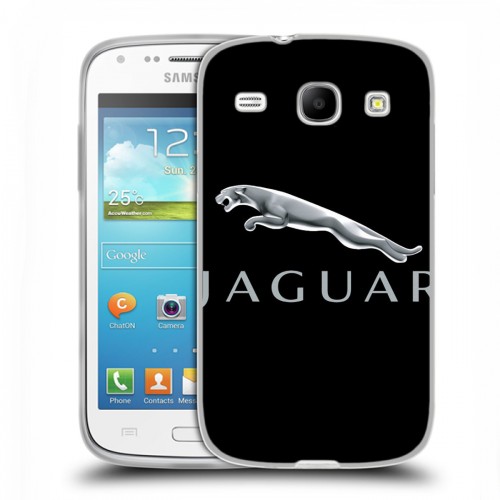 Дизайнерский пластиковый чехол для Samsung Galaxy Core Jaguar