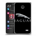 Дизайнерский пластиковый чехол для Nokia X Jaguar