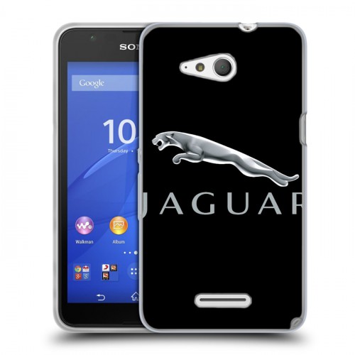 Дизайнерский пластиковый чехол для Sony Xperia E4g Jaguar