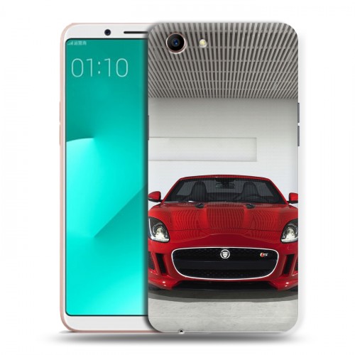 Дизайнерский пластиковый чехол для OPPO A83 Jaguar