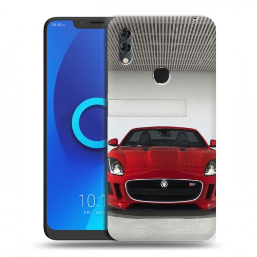 Дизайнерский силиконовый чехол для Alcatel 5V Jaguar