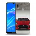 Дизайнерский пластиковый чехол для Huawei Y6 (2019) Jaguar