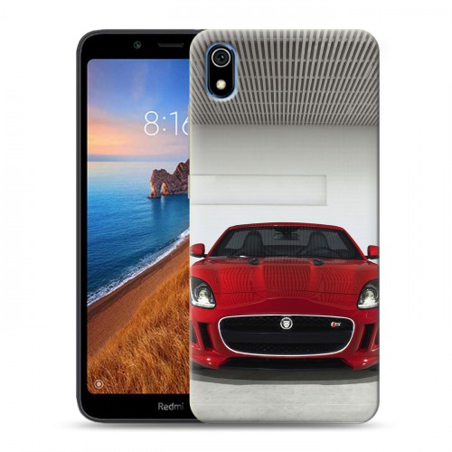 Дизайнерский силиконовый чехол для Xiaomi RedMi 7A Jaguar