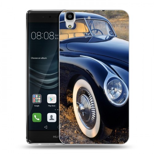 Дизайнерский пластиковый чехол для Huawei Y6II Jaguar