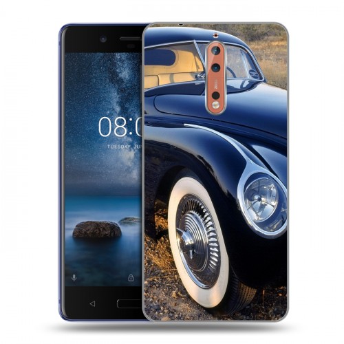 Дизайнерский пластиковый чехол для Nokia 8 Jaguar