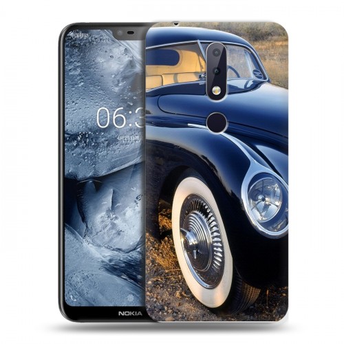 Дизайнерский пластиковый чехол для Nokia 6.1 Plus Jaguar