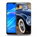 Дизайнерский пластиковый чехол для Huawei Y6 (2019) Jaguar