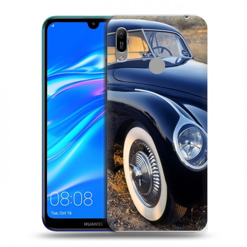 Дизайнерский пластиковый чехол для Huawei Y6 (2019) Jaguar