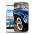 Дизайнерский пластиковый чехол для Huawei Ascend D2 Jaguar