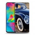 Дизайнерский пластиковый чехол для Samsung Galaxy M20 Jaguar