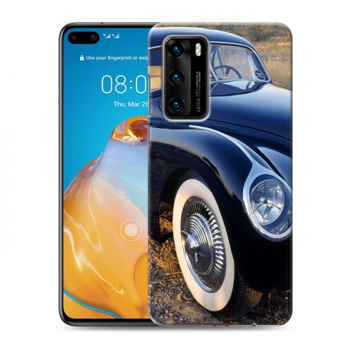 Дизайнерский пластиковый чехол для Huawei P40 Jaguar