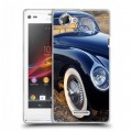 Дизайнерский пластиковый чехол для Sony Xperia L Jaguar