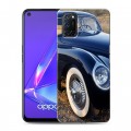 Дизайнерский пластиковый чехол для OPPO A52 Jaguar