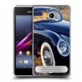 Дизайнерский силиконовый чехол для Sony Xperia E1 Jaguar