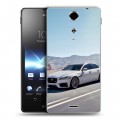 Дизайнерский пластиковый чехол для Sony Xperia TX Jaguar