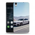 Дизайнерский пластиковый чехол для Huawei Y6II Jaguar