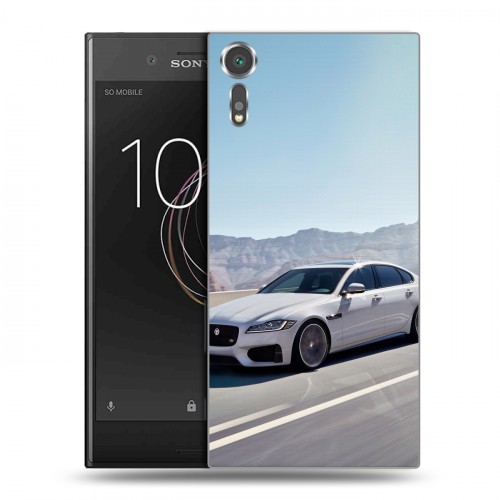 Дизайнерский пластиковый чехол для Sony Xperia XZs Jaguar