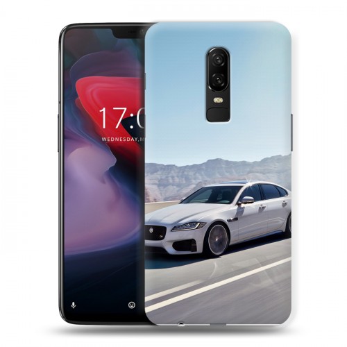 Дизайнерский пластиковый чехол для OnePlus 6 Jaguar