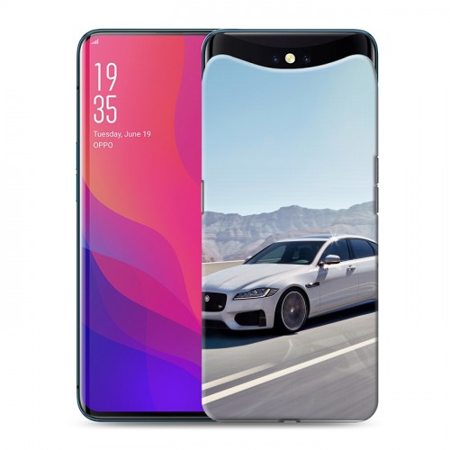 Дизайнерский силиконовый чехол для OPPO Find X Jaguar