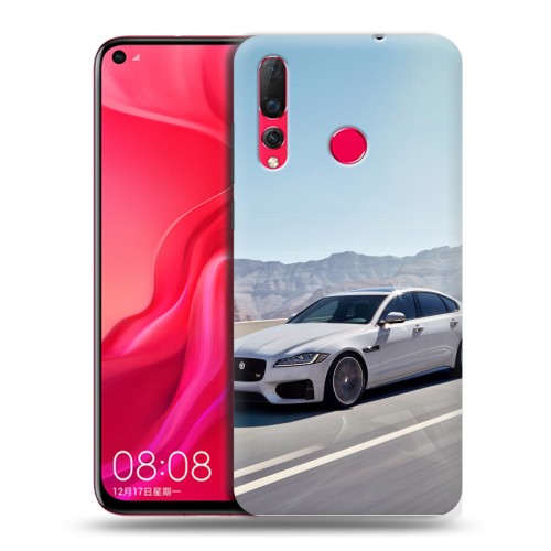 Дизайнерский пластиковый чехол для Huawei Nova 4 Jaguar