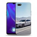 Дизайнерский силиконовый с усиленными углами чехол для OPPO A1k Jaguar