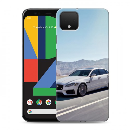 Дизайнерский пластиковый чехол для Google Pixel 4 Jaguar