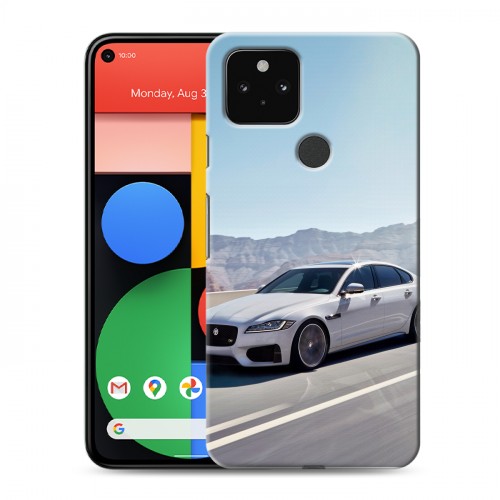 Дизайнерский пластиковый чехол для Google Pixel 5 Jaguar