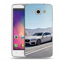 Дизайнерский пластиковый чехол для LG L60 Jaguar