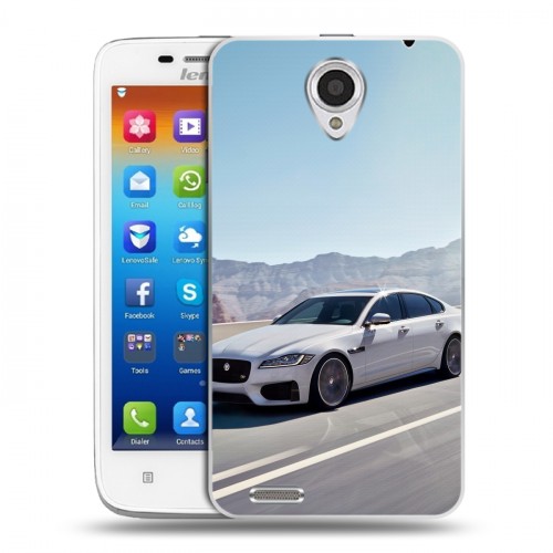 Дизайнерский пластиковый чехол для Lenovo S650 Ideaphone Jaguar