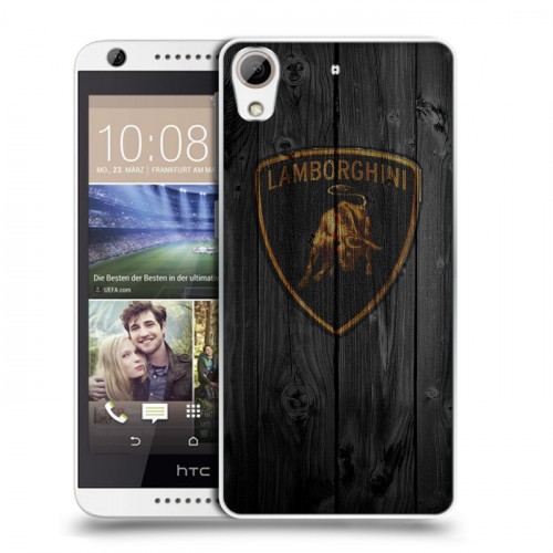 Дизайнерский силиконовый чехол для HTC Desire 626 Lamborghini