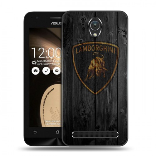 Дизайнерский пластиковый чехол для ASUS Zenfone Go Lamborghini