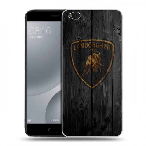 Дизайнерский пластиковый чехол для Xiaomi Mi5C Lamborghini