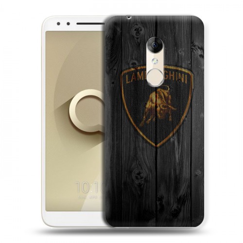 Дизайнерский пластиковый чехол для Alcatel 3 Lamborghini