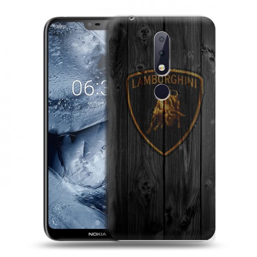 Дизайнерский силиконовый чехол для Nokia 6.1 Plus Lamborghini