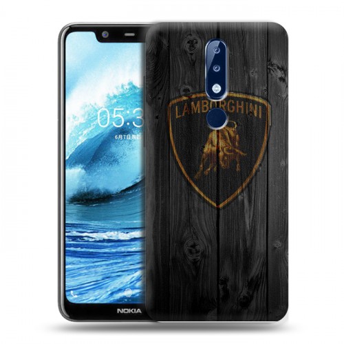 Дизайнерский силиконовый чехол для Nokia 5.1 Plus Lamborghini