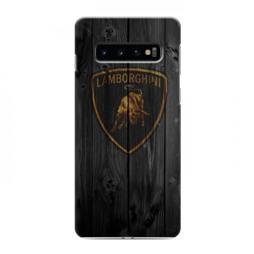 Дизайнерский силиконовый чехол для Samsung Galaxy S10 Lamborghini