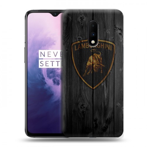 Дизайнерский пластиковый чехол для OnePlus 7 Lamborghini